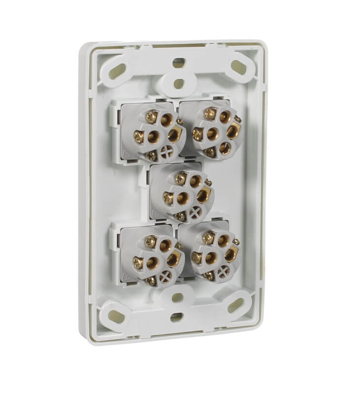 NLS 5 GANG LIGHT SWITCH