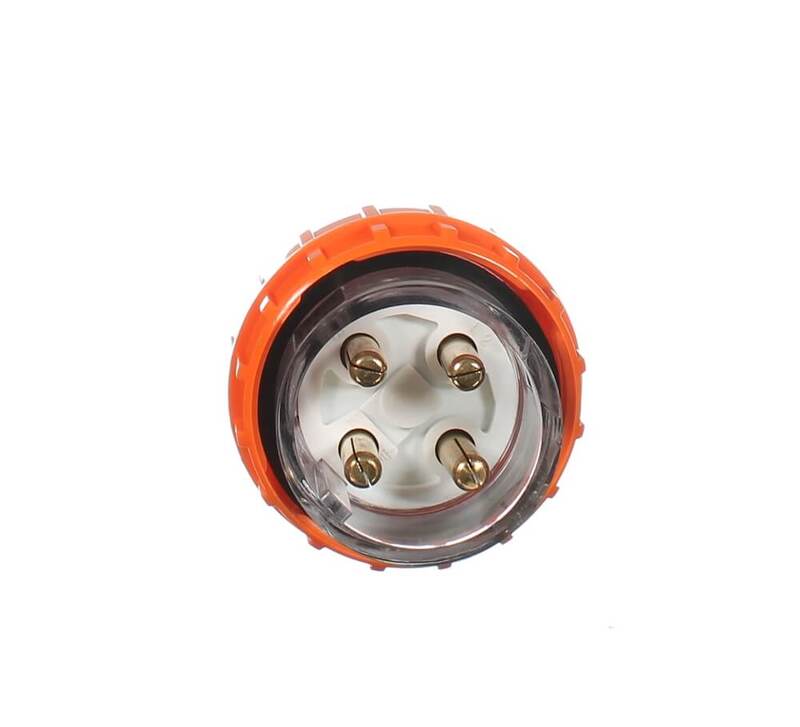 NLS 66P432 | 4 PIN 32AMP STRAIGHT PLUG IP66