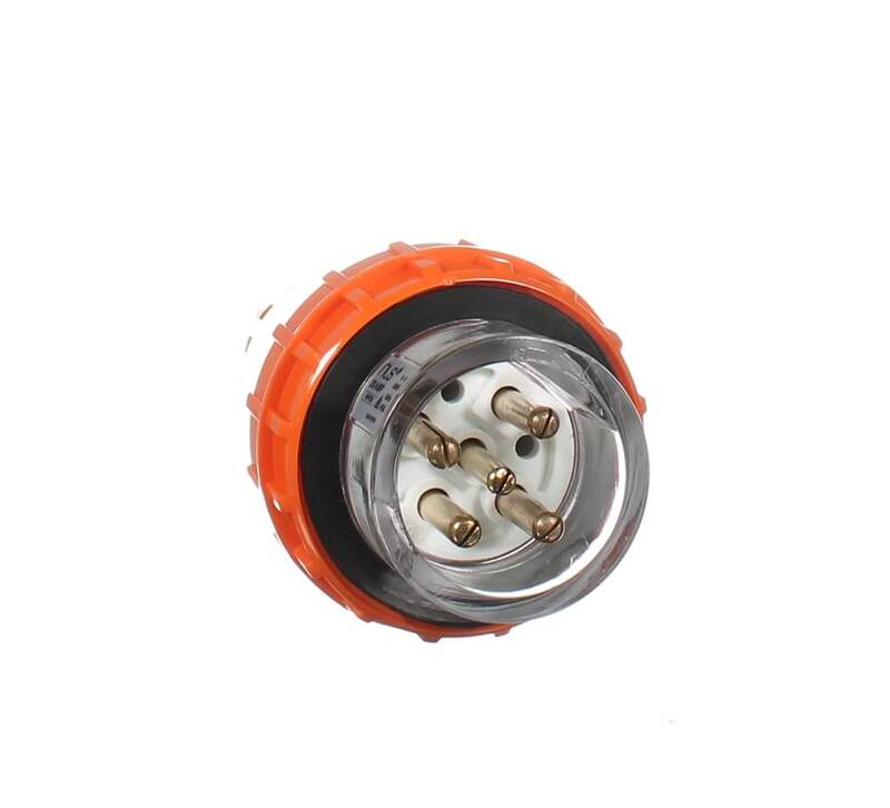 NLS 66P532 | 4 PIN 32AMP STRAIGHT PLUG IP66