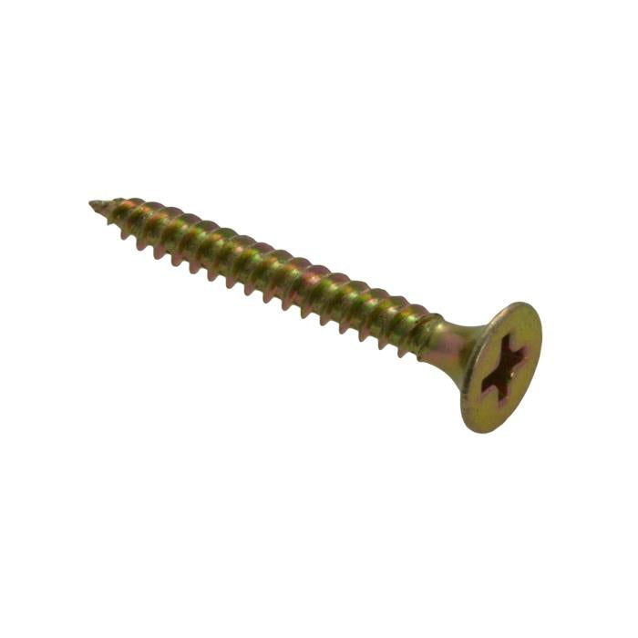 LX Plasterboard Screw 6G-18 x 25mm Zinc Yellow Bugle Head Drywall Coarse(200pk) (Copy)