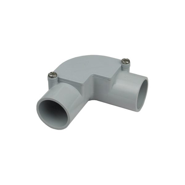 NLS INSPECTION ELBOW 25MM GREY