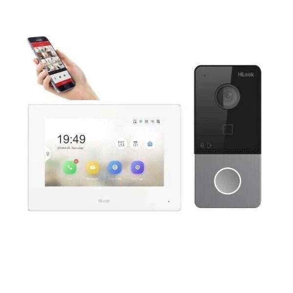 HiLook IP Wifi Video Intercom Kit HA-KIT-IP1 PoE Supported