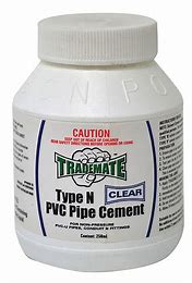 TRADEMATE 250ML CLEAR PVC GLUE