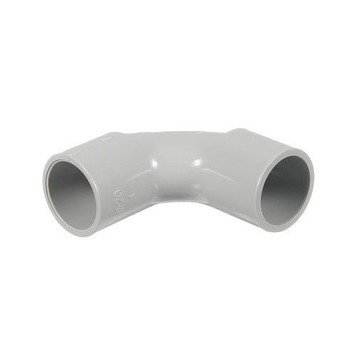 20MM SOLID ELBOW GREY