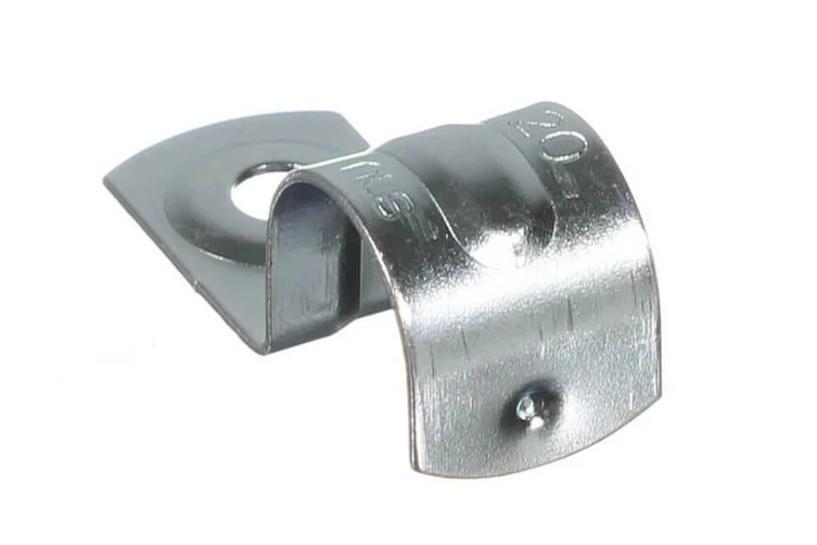 NLS  25mm Half Saddle Zinc Plated 6.5mm Hole | 50 per Box