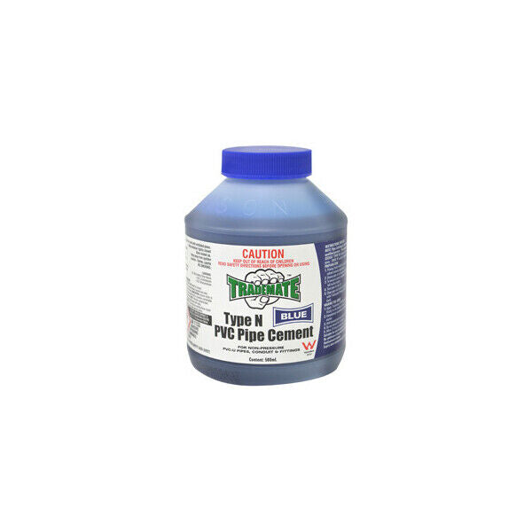 TRADEMATE 250ML BLUE PVC GLUE