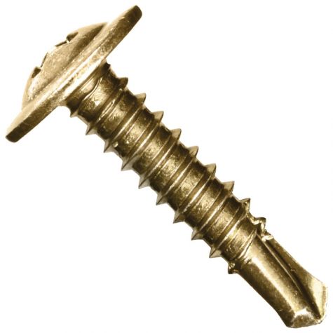 LX BUTTON HEAD SCREWS 8G-18x20mm (200PK)-METAL SHELF DRILLING